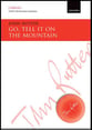 Go Tell It on the Mountain SATB choral sheet music cover